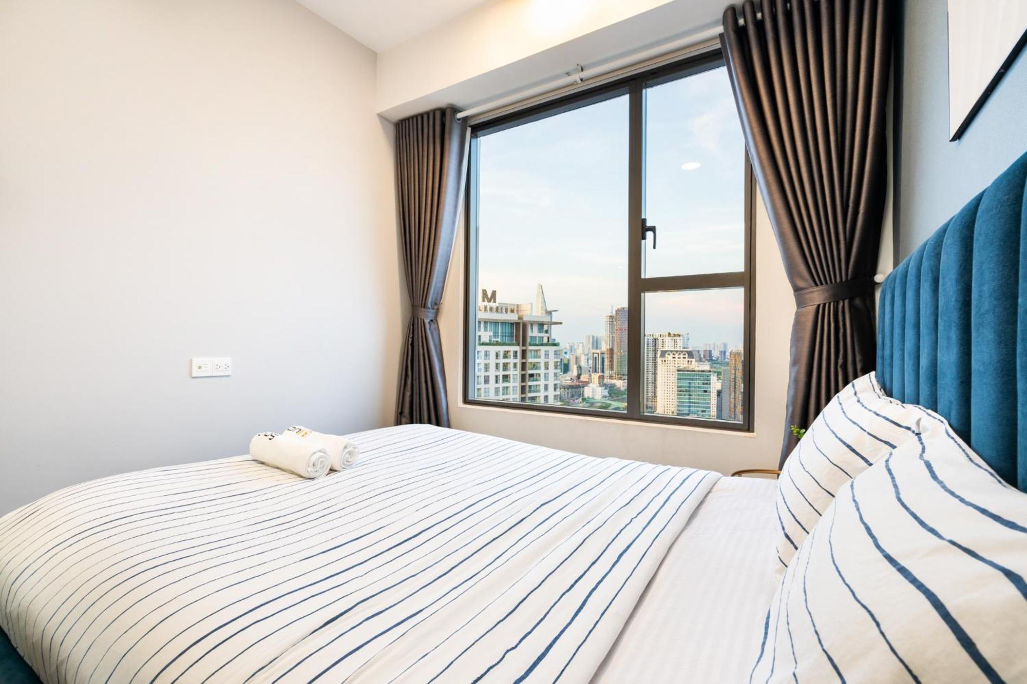 Min' Apartment - Rivergate Residence Downtown Bui Vien - Free Pool โฮจิมินห์ซิตี้ ภายนอก รูปภาพ