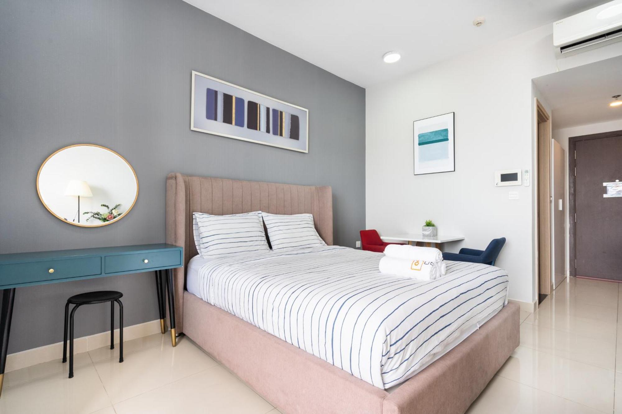 Min' Apartment - Rivergate Residence Downtown Bui Vien - Free Pool โฮจิมินห์ซิตี้ ภายนอก รูปภาพ