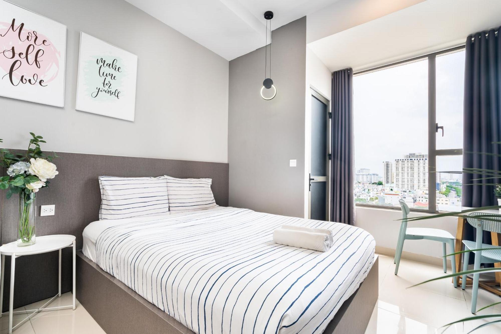 Min' Apartment - Rivergate Residence Downtown Bui Vien - Free Pool โฮจิมินห์ซิตี้ ภายนอก รูปภาพ
