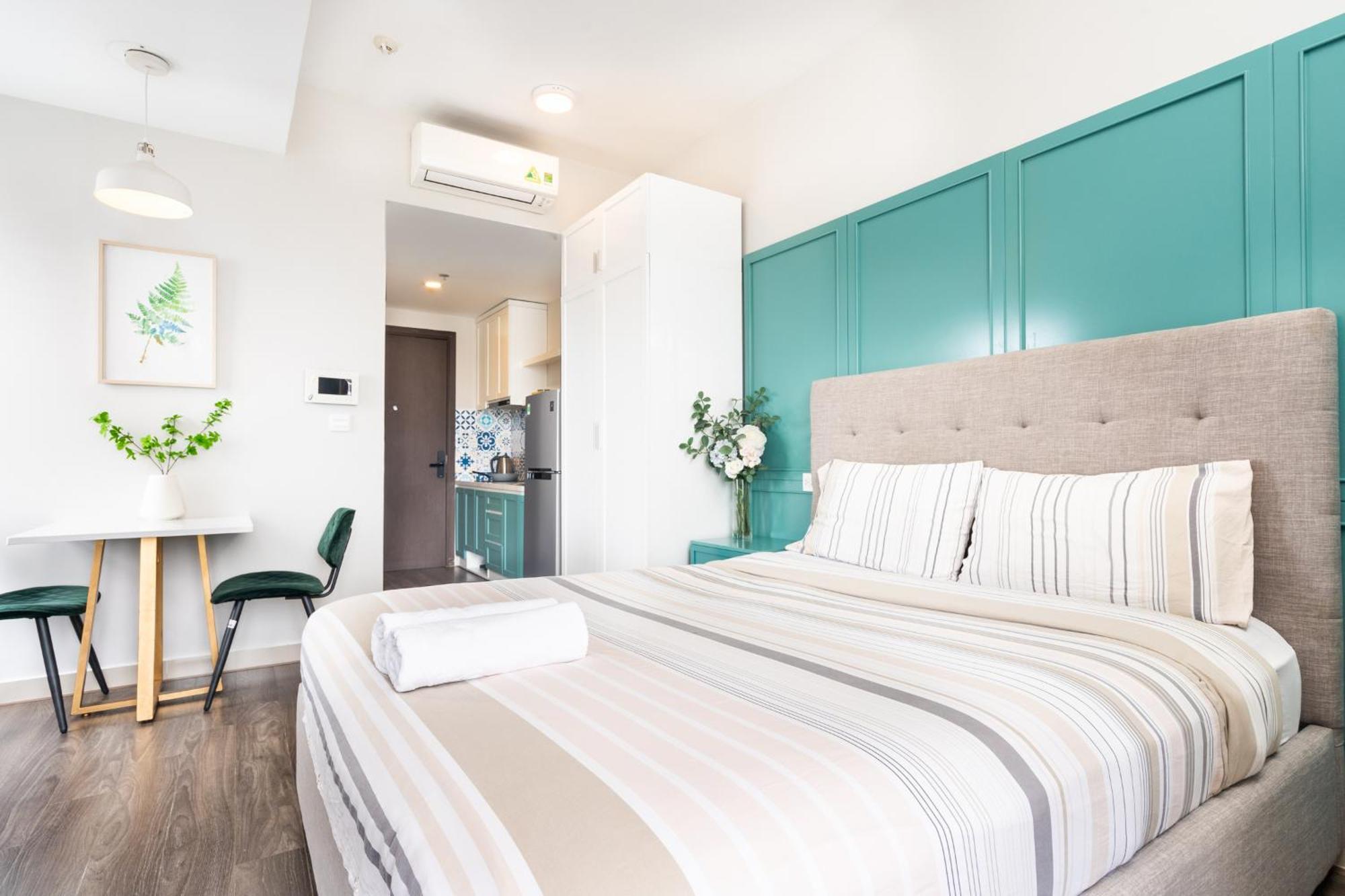 Min' Apartment - Rivergate Residence Downtown Bui Vien - Free Pool โฮจิมินห์ซิตี้ ภายนอก รูปภาพ