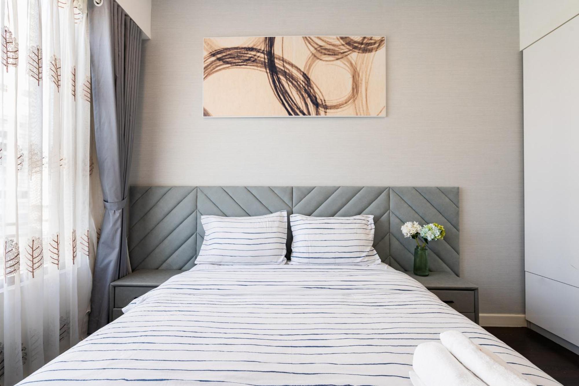 Min' Apartment - Rivergate Residence Downtown Bui Vien - Free Pool โฮจิมินห์ซิตี้ ภายนอก รูปภาพ