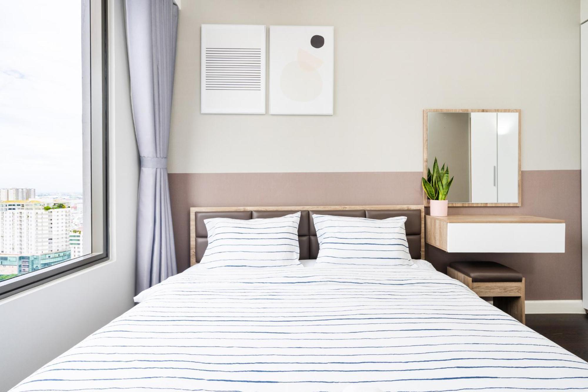 Min' Apartment - Rivergate Residence Downtown Bui Vien - Free Pool โฮจิมินห์ซิตี้ ภายนอก รูปภาพ